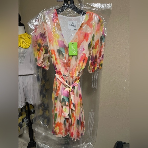 Sam Edelman Accordion Pleated Mini Dress - Picture 6 of 6